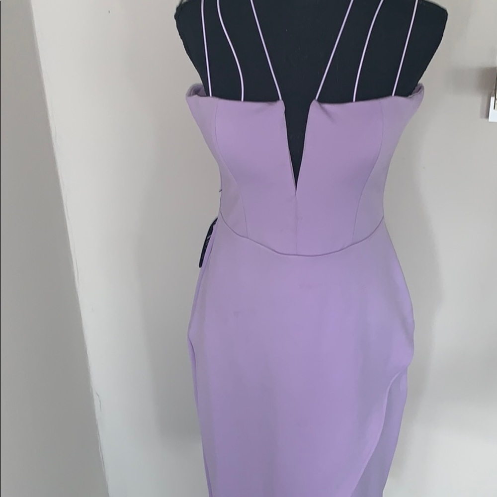 ASOS Rare London Lilac Dress Size 10